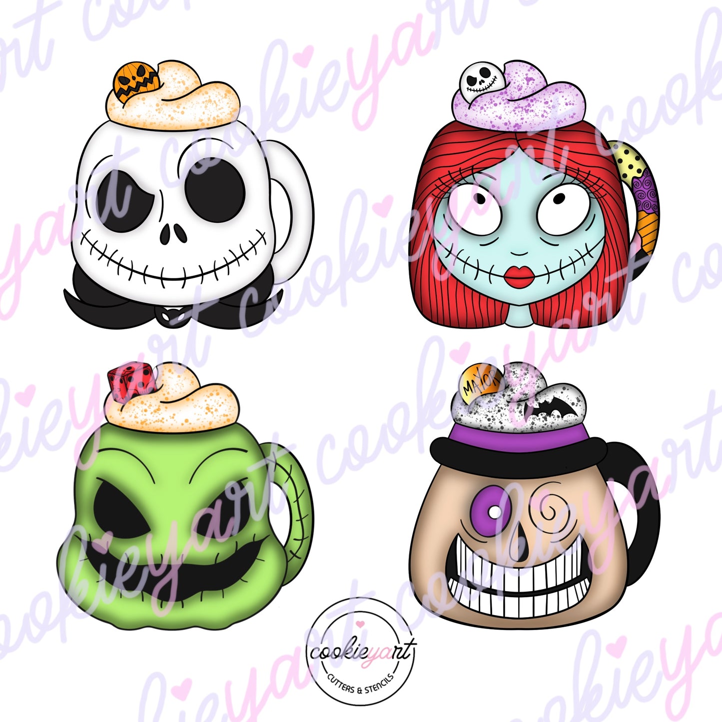 112 - Halloween - set of 4