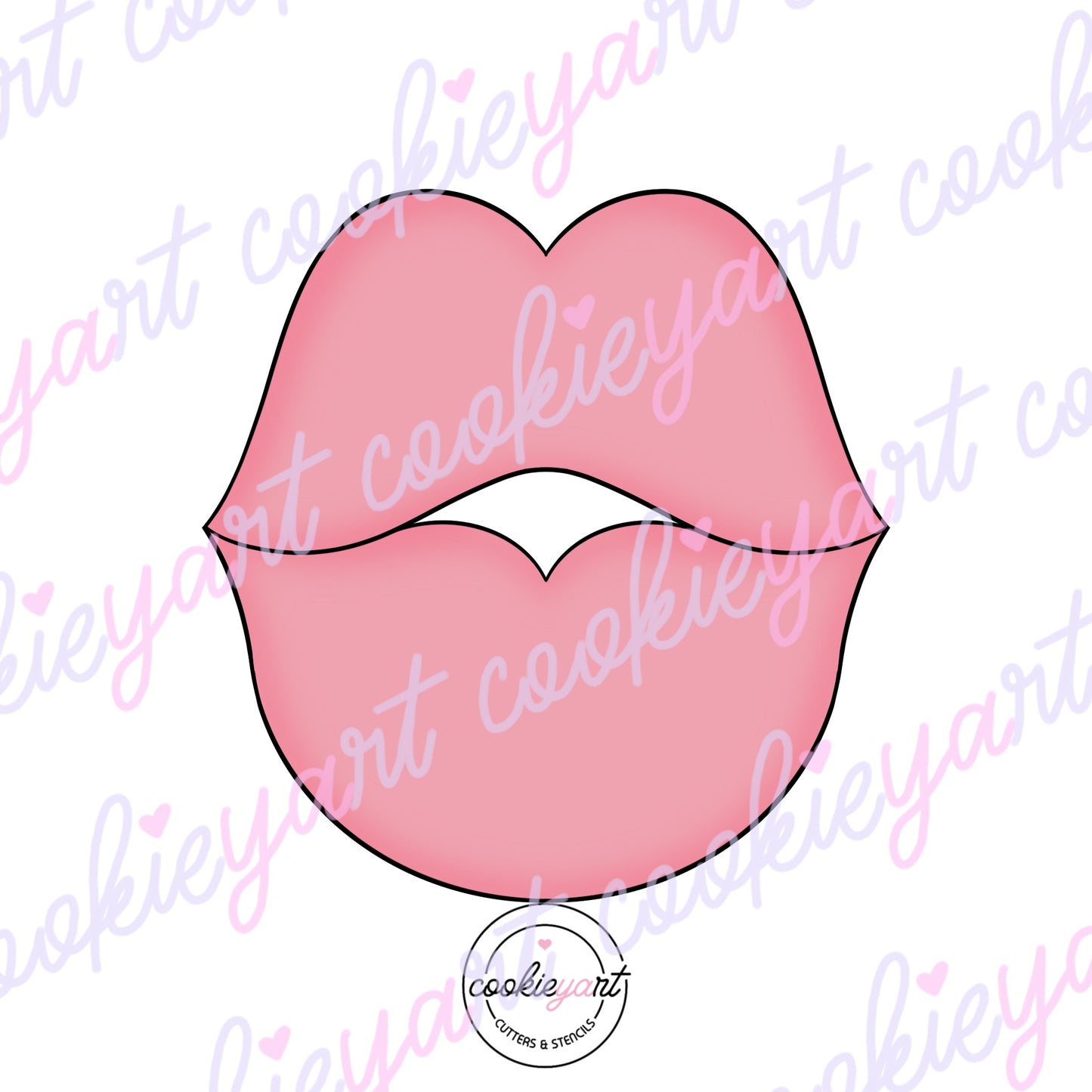 Chubby lips Cookie cutter