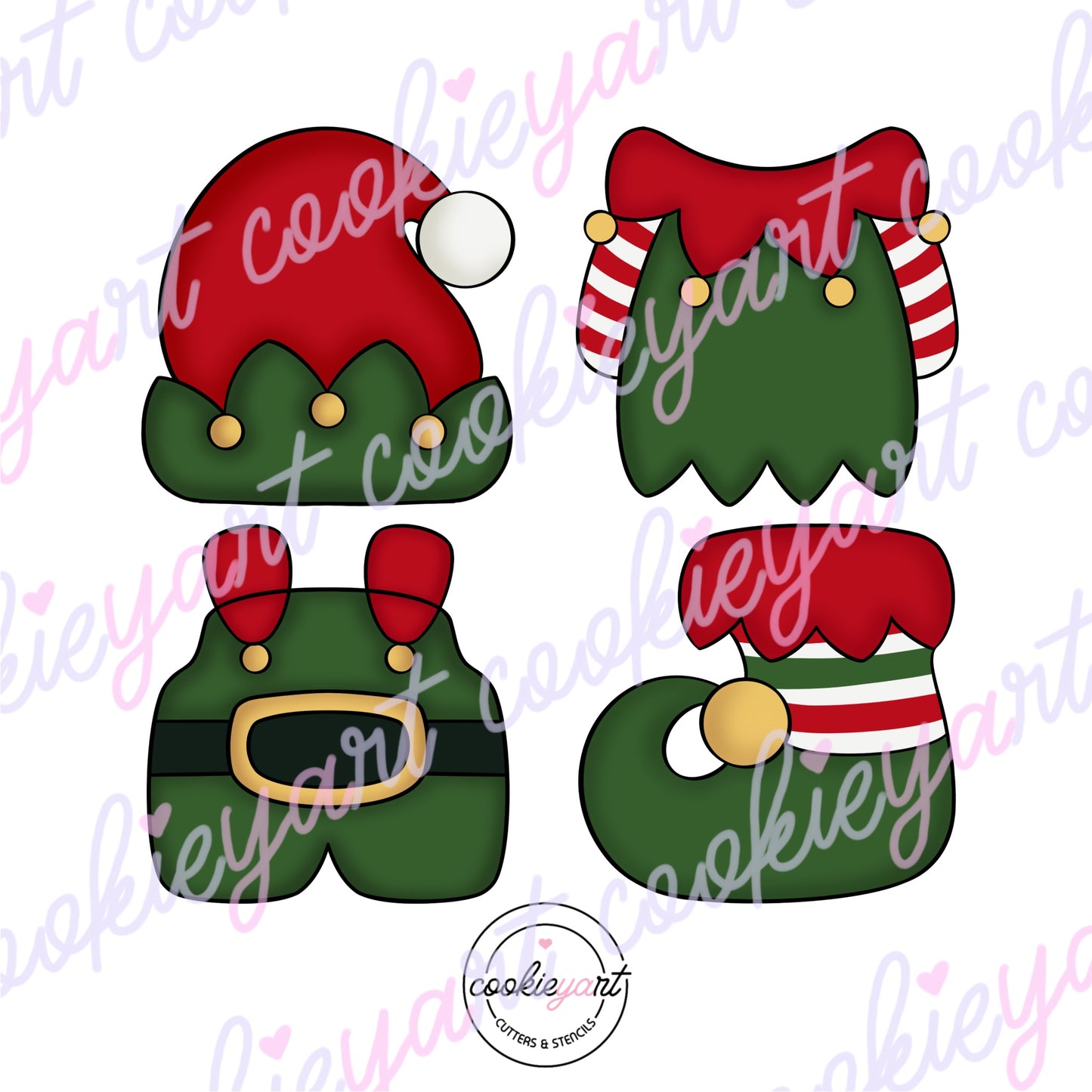 166 - Christmas 2025 - Set of 4
