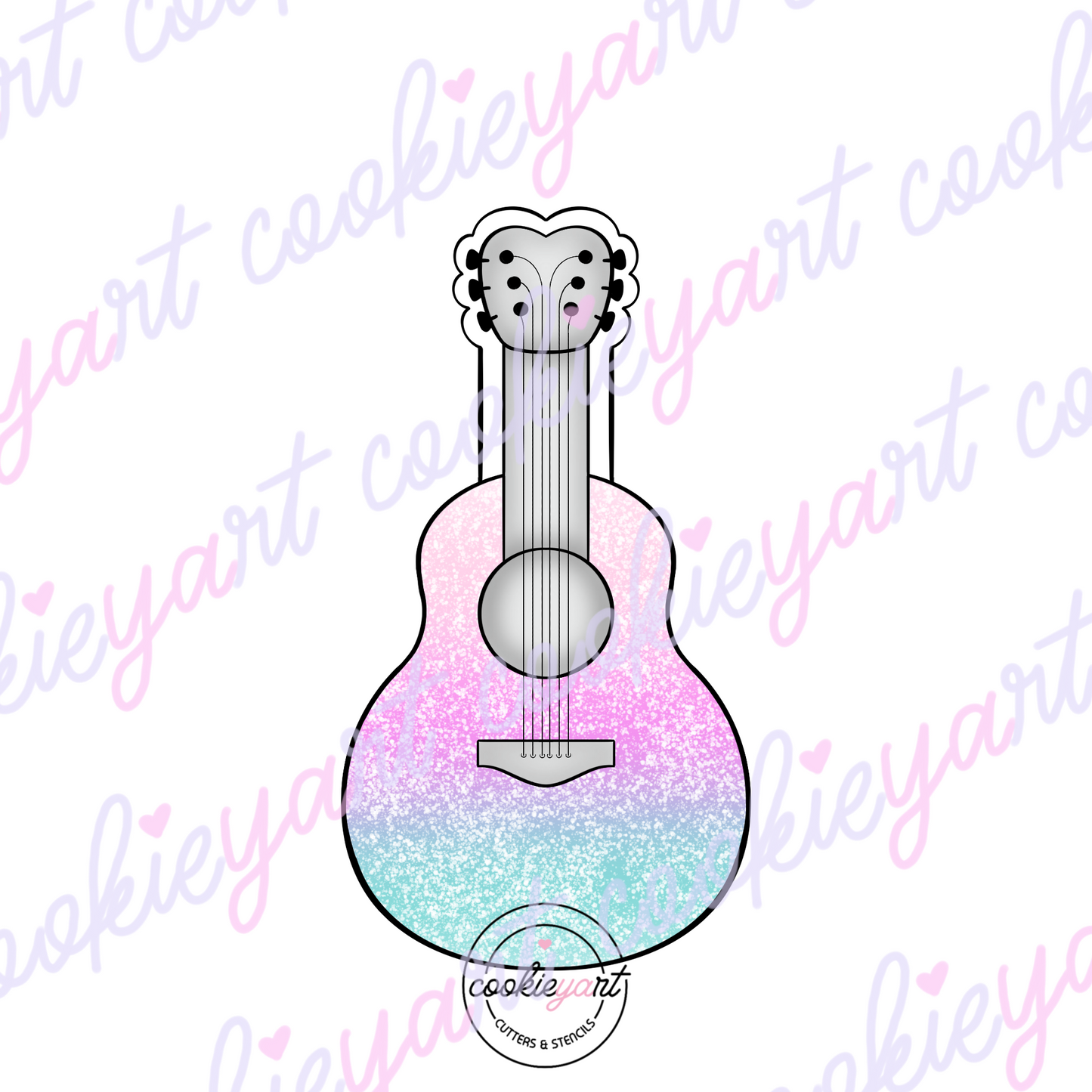 Guitar lover Cookie Cutter