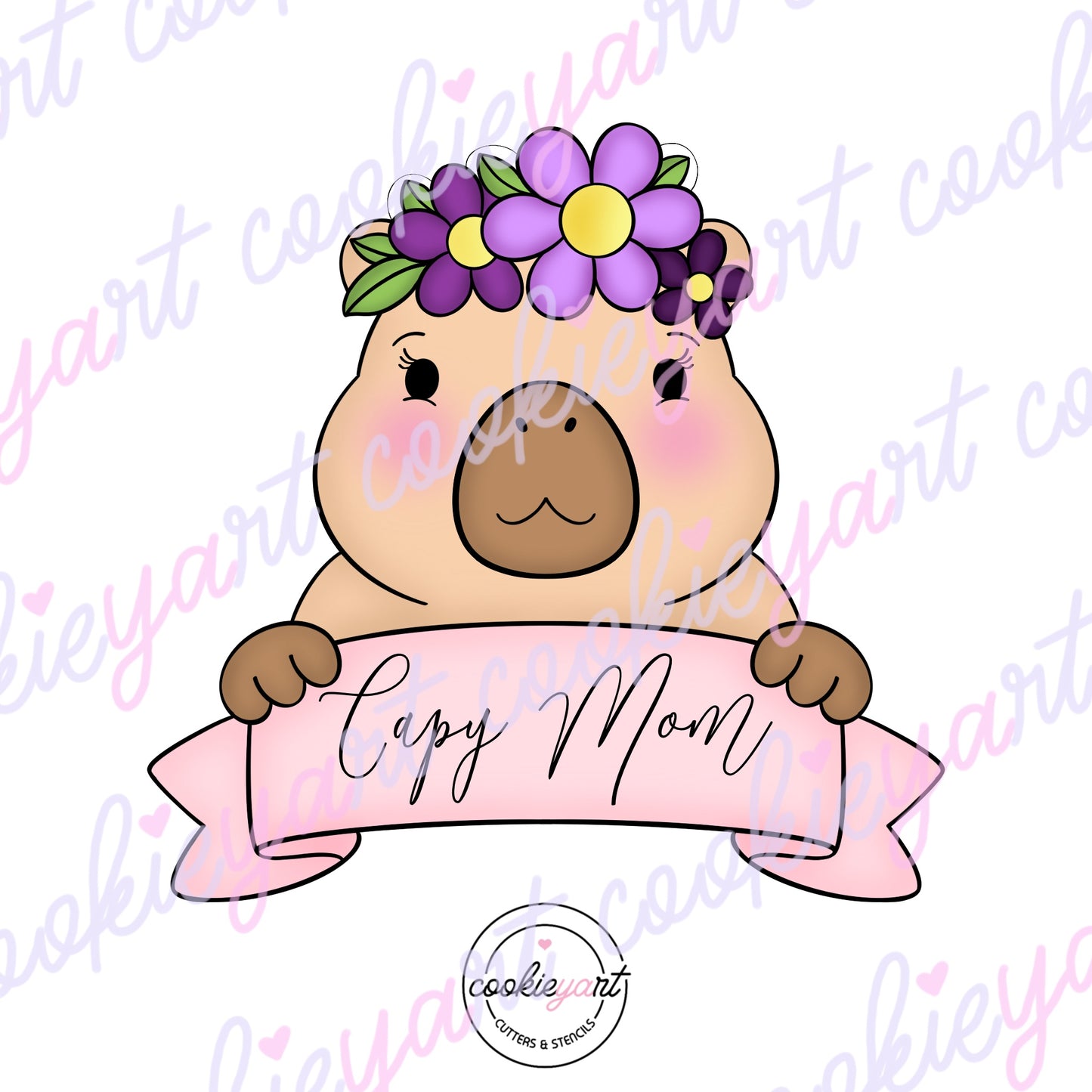 Capy Mom Cooie Cutter
