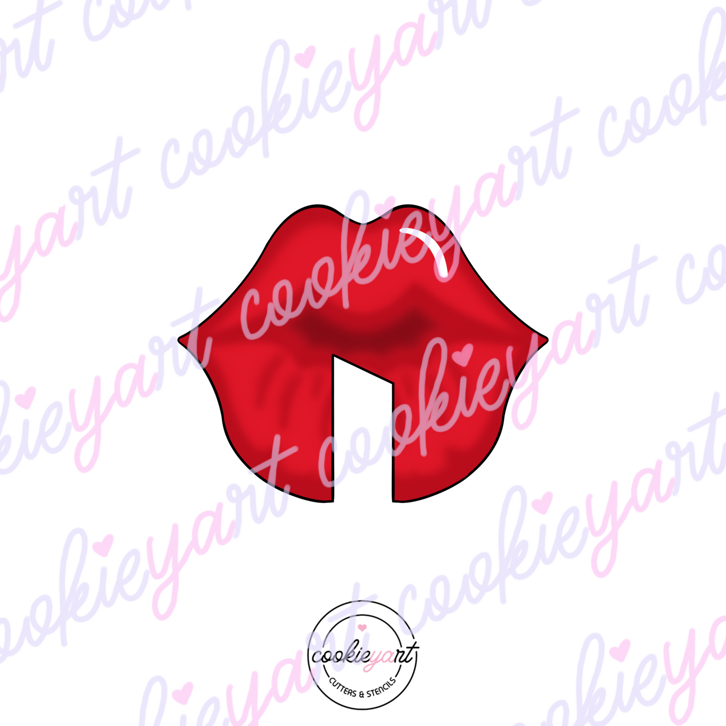Lips Mug Cookie cutter