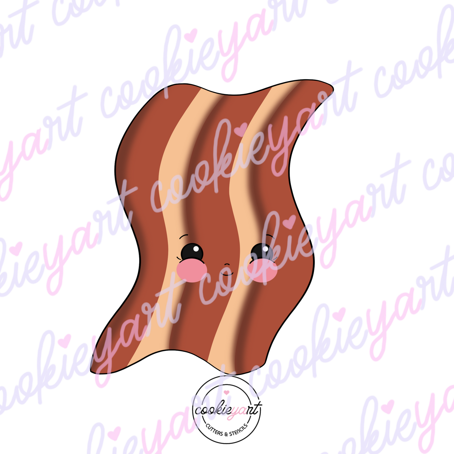 Bacon Cookie cutter