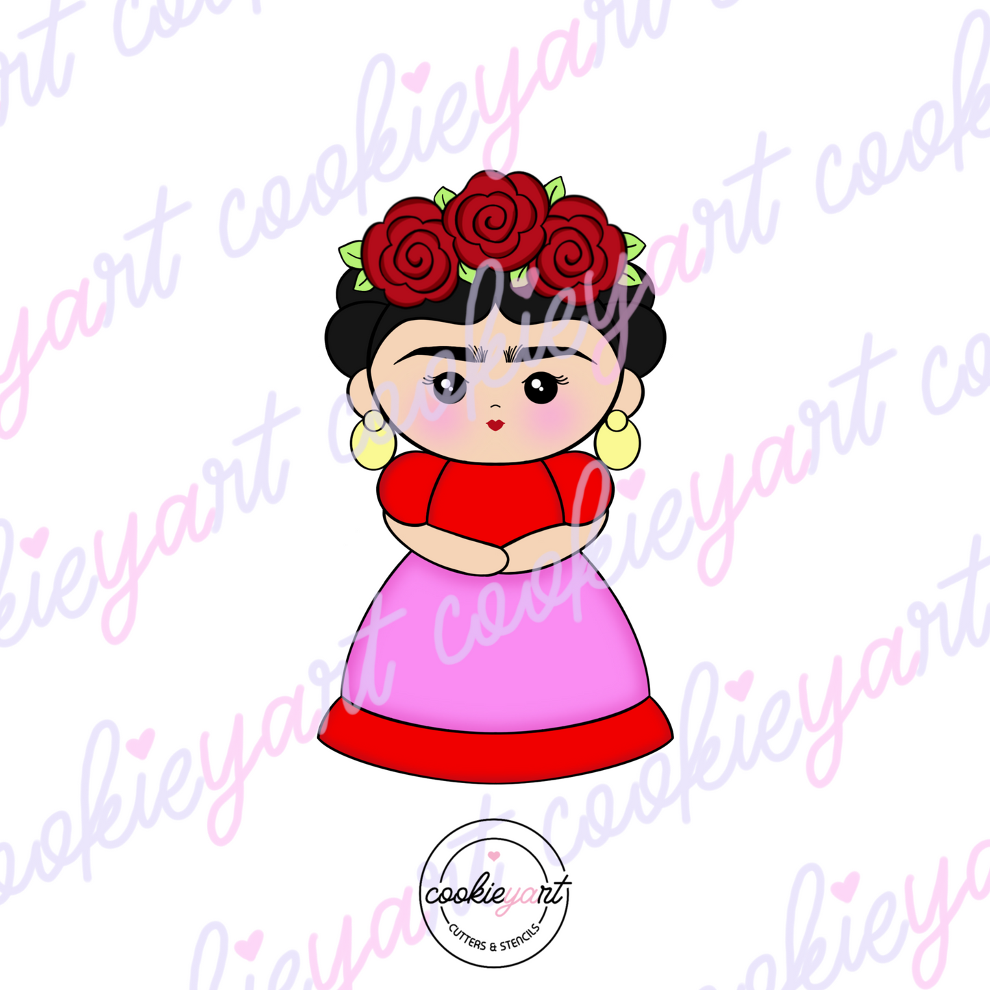 Frida Cookie Cutter