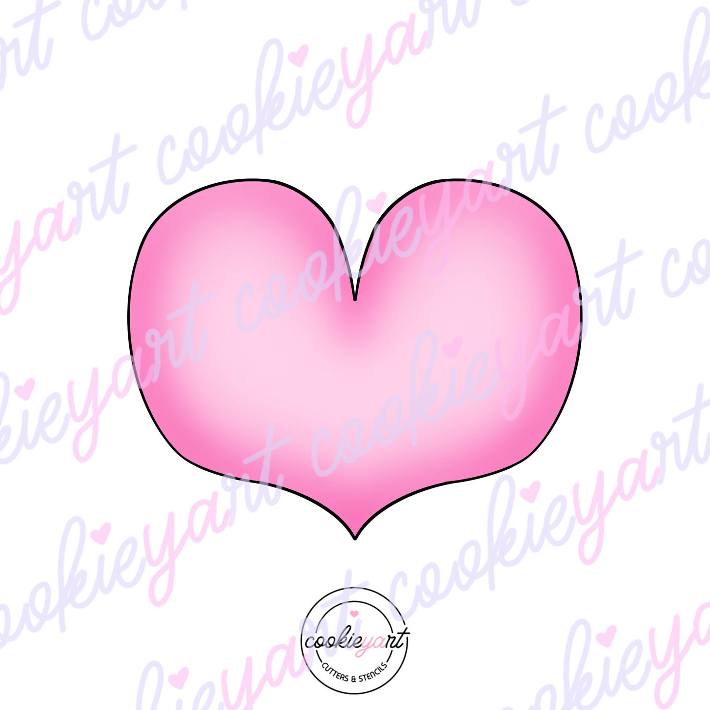 Chunky Heart Cookie Cutter
