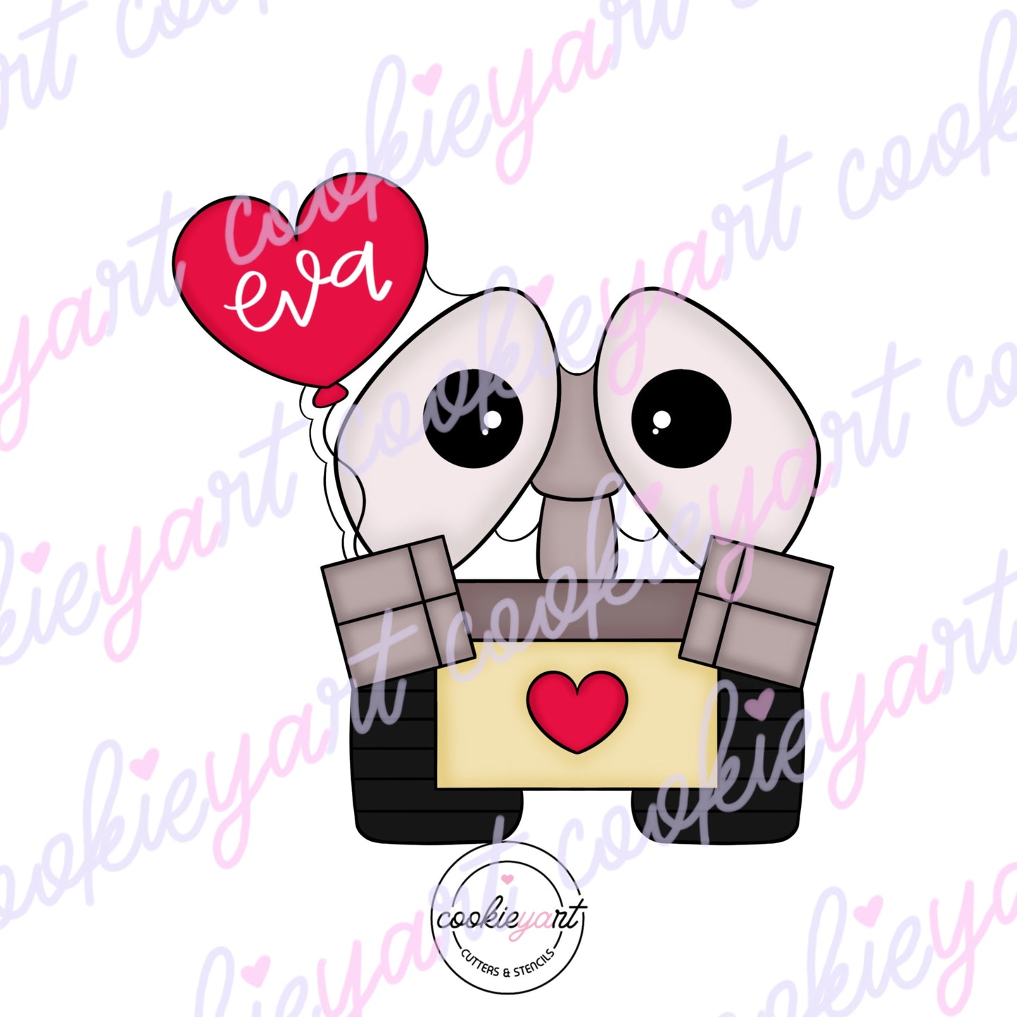 Robot We love Cookie cutter