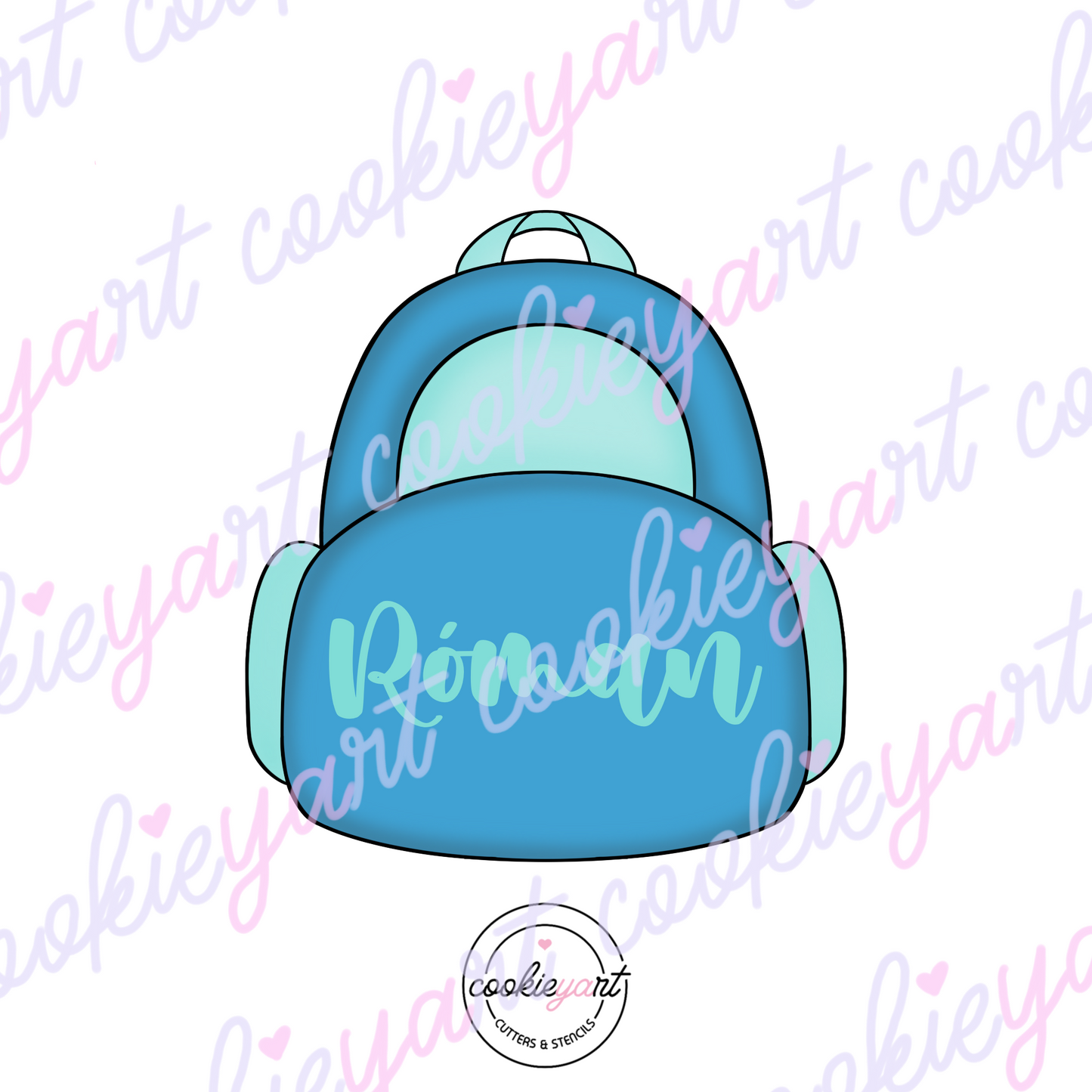 School Backpack Cookie Cutter