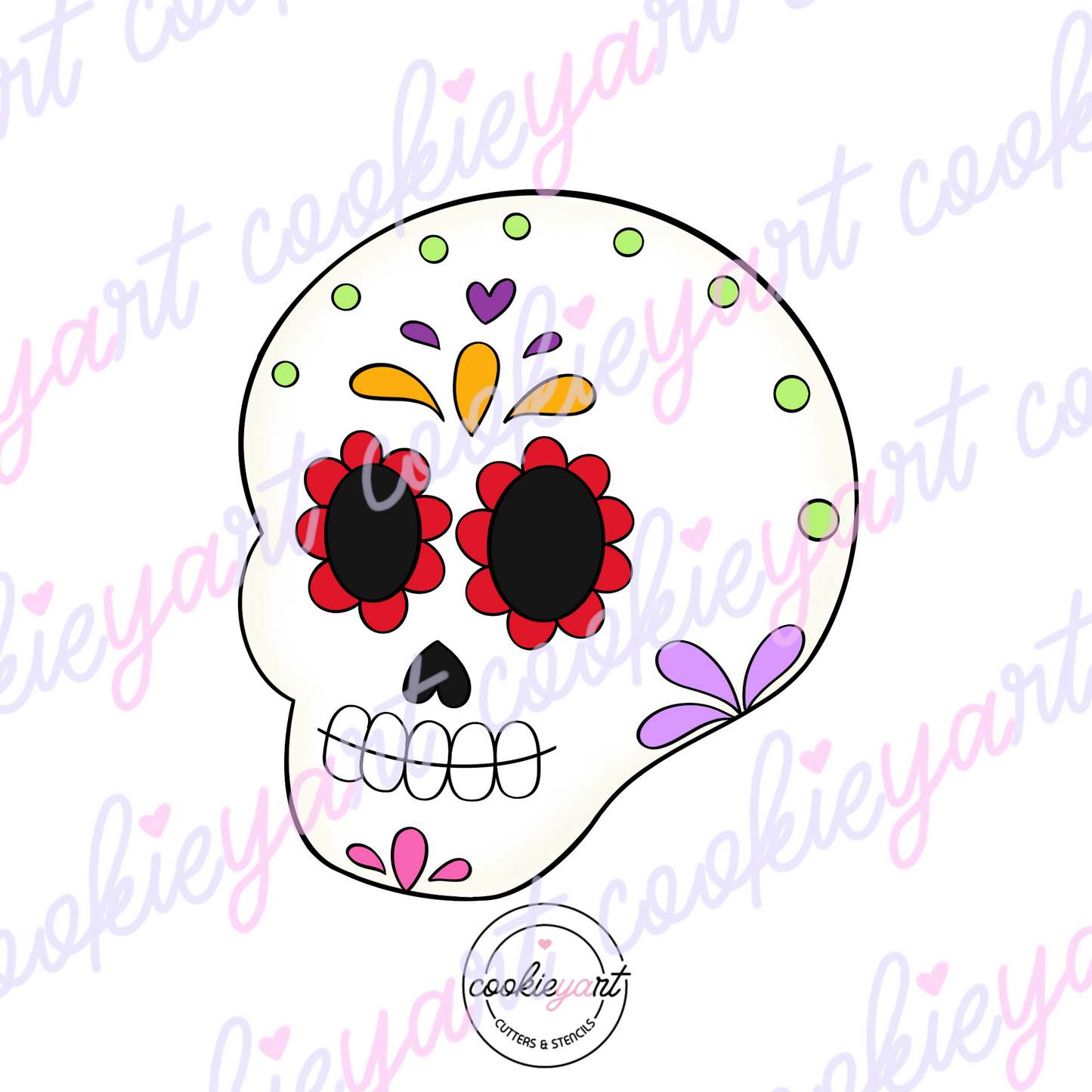 Sugar Skull Cookie Cutters