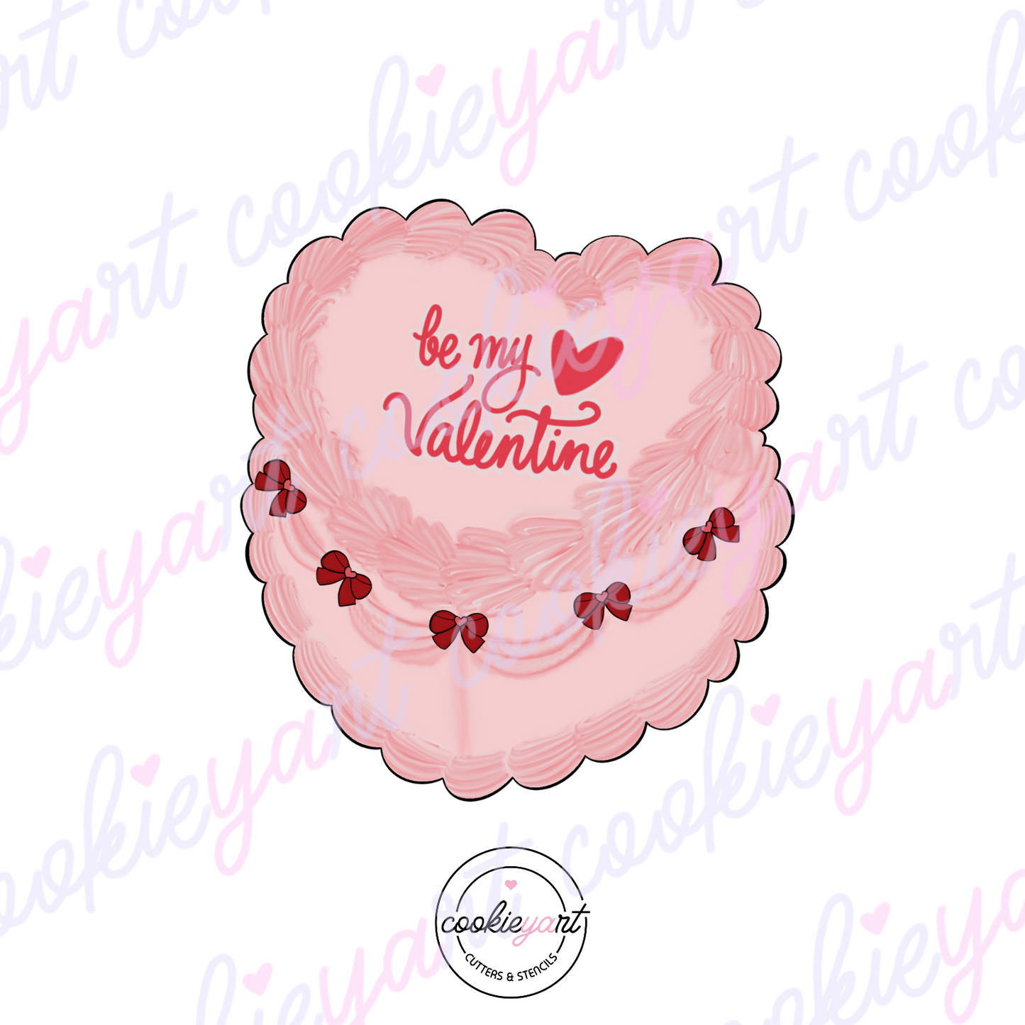 Retro Cake Cookie cutter