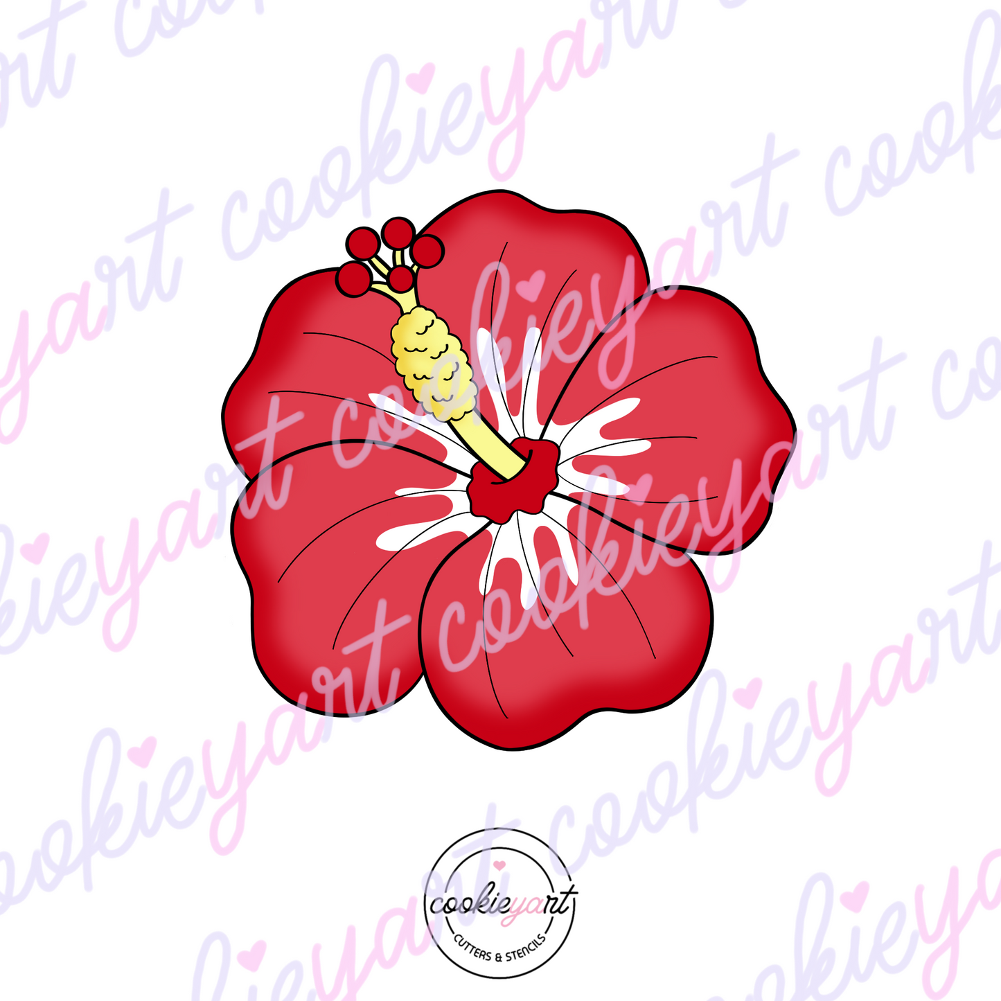 Hisbiscus Cookie Cutter