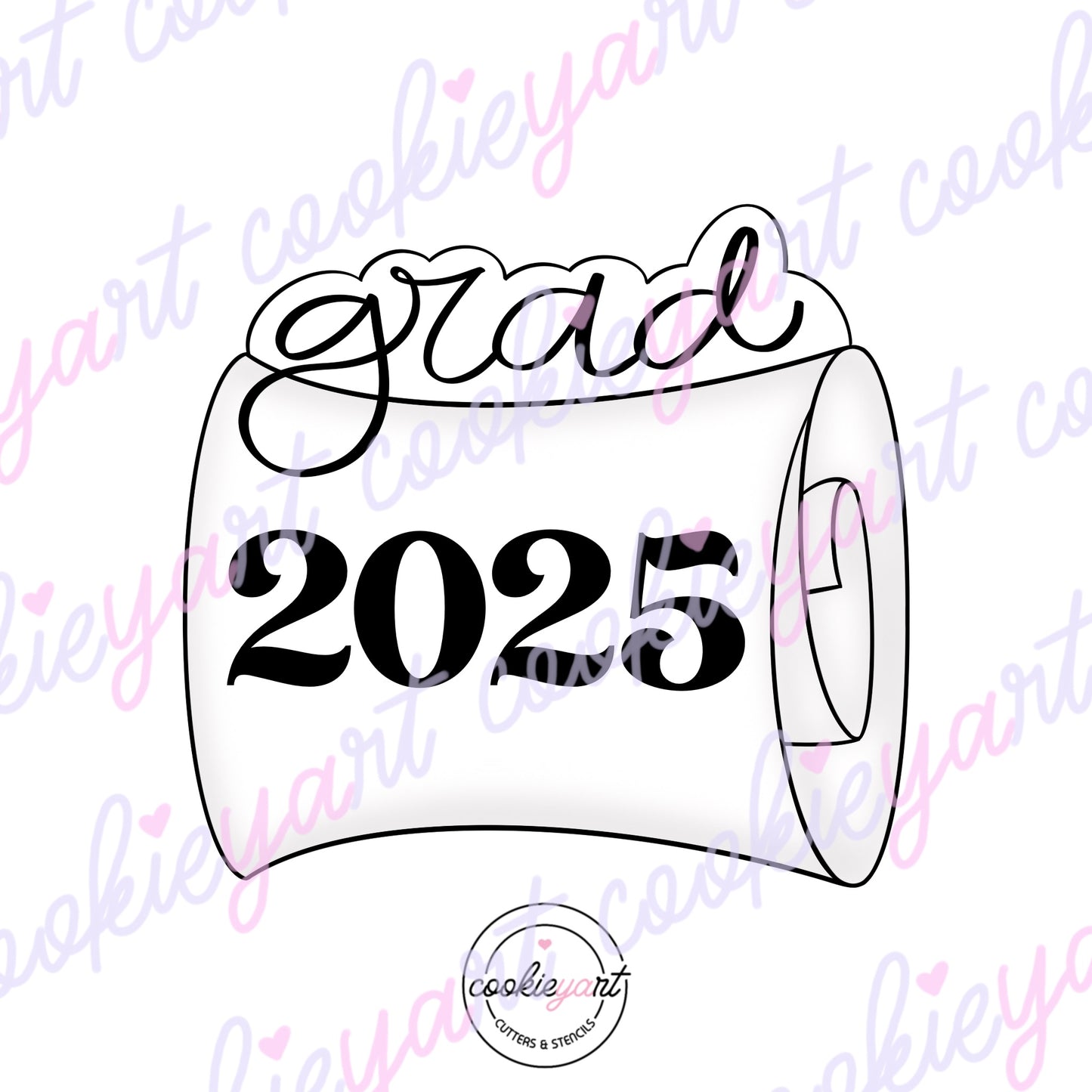 Diploma Grad Cookie Cutter