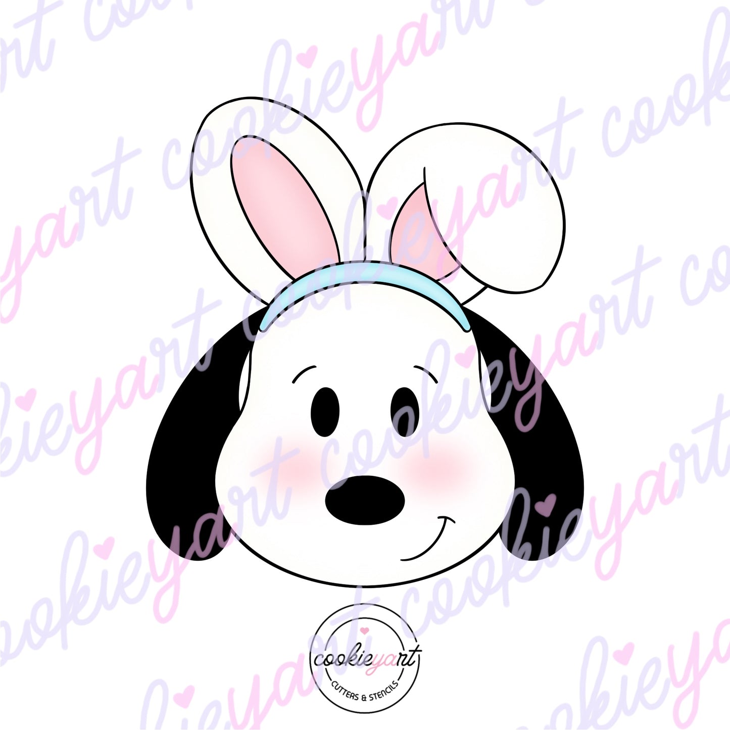 Snoop Bunny Dog Cookie Cutter