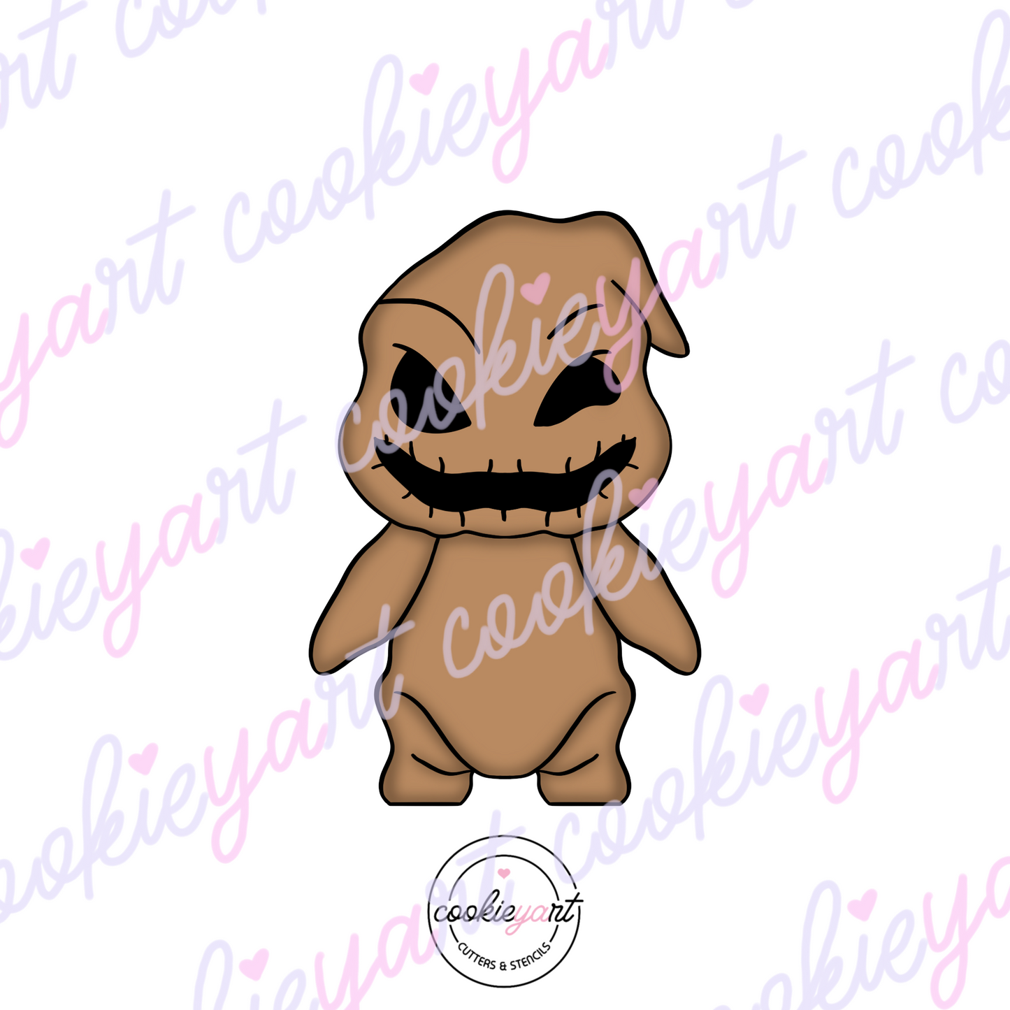 Scary B Man Cookie Cutter