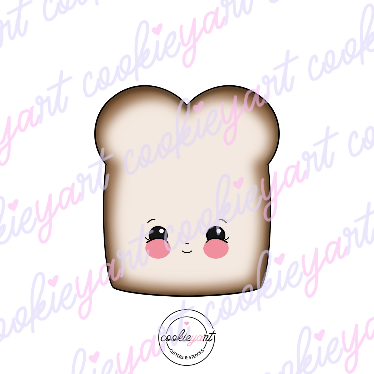 Bread VD Cookie Cutter