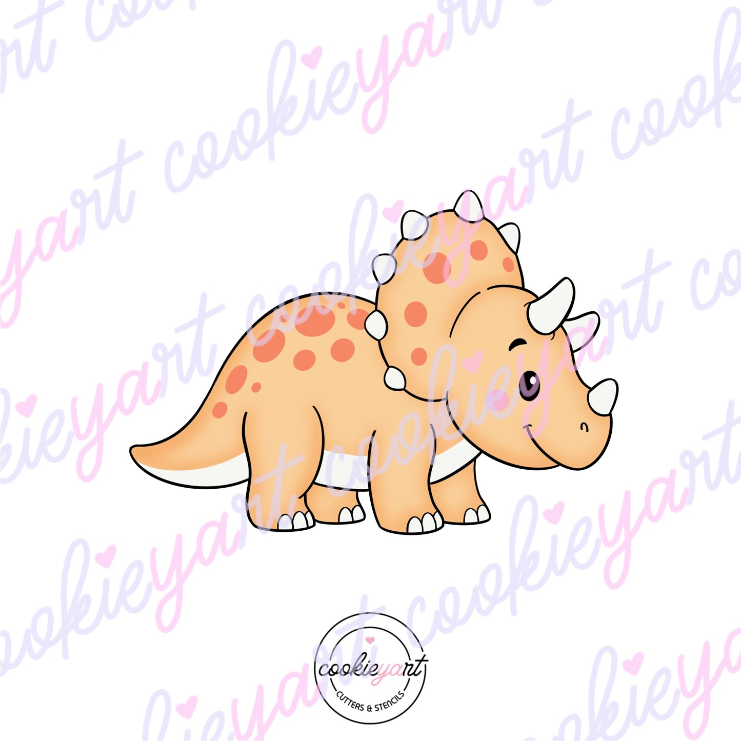 Dino 02 Cookie Cutter