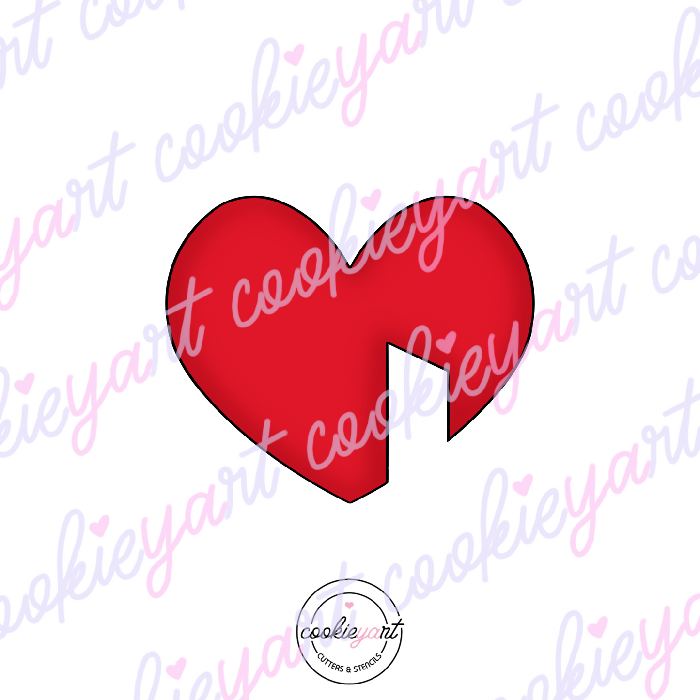 Heart Mug Cookie cutter