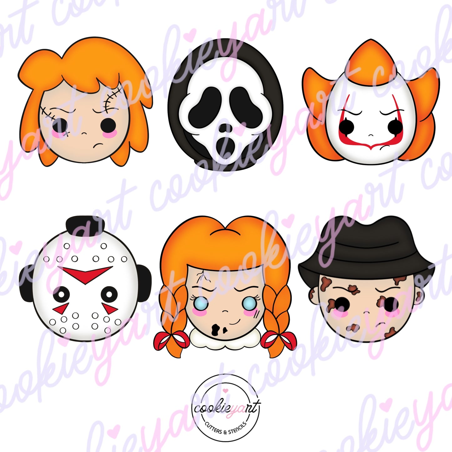 75 - Halloween - Set of 6