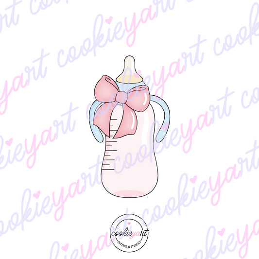 Skinny Ribbon Baby Bottle Cookie Cutter