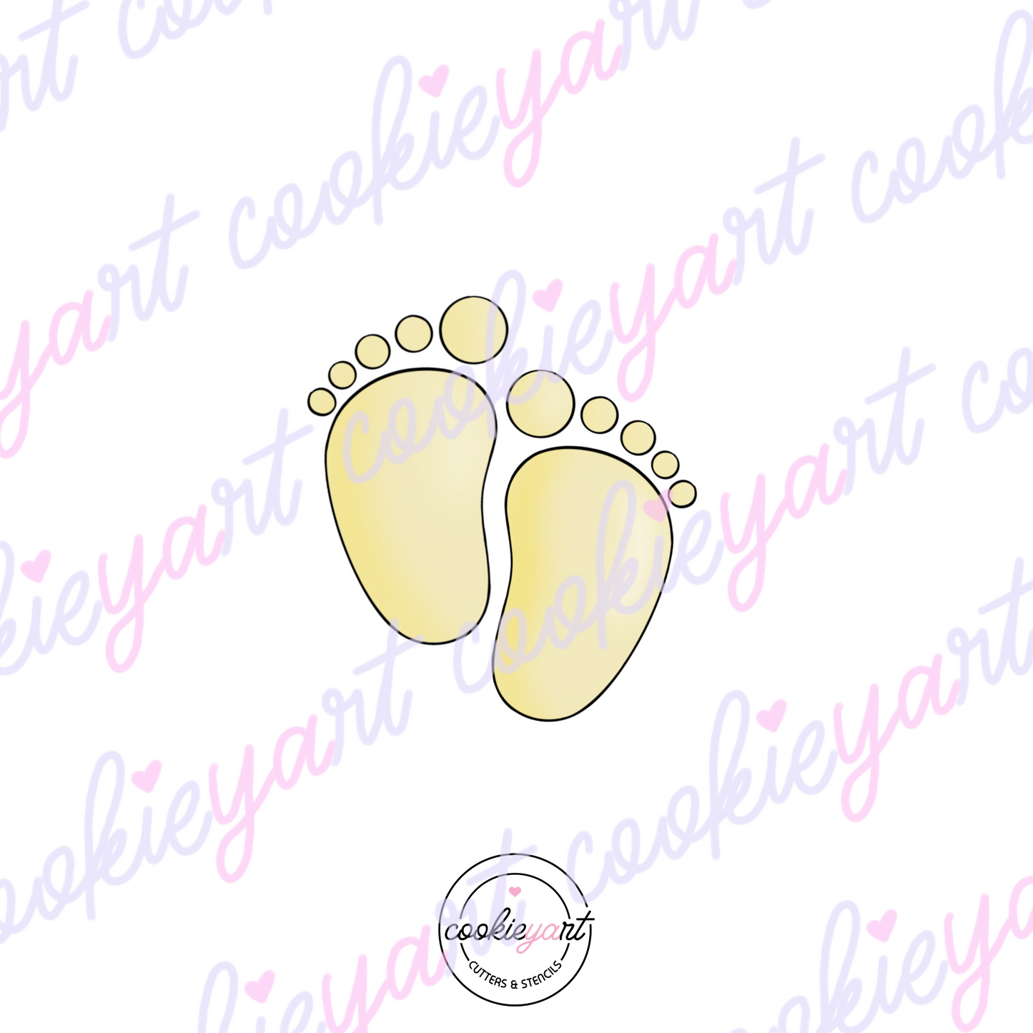 Baby Feet Cookie Cutter