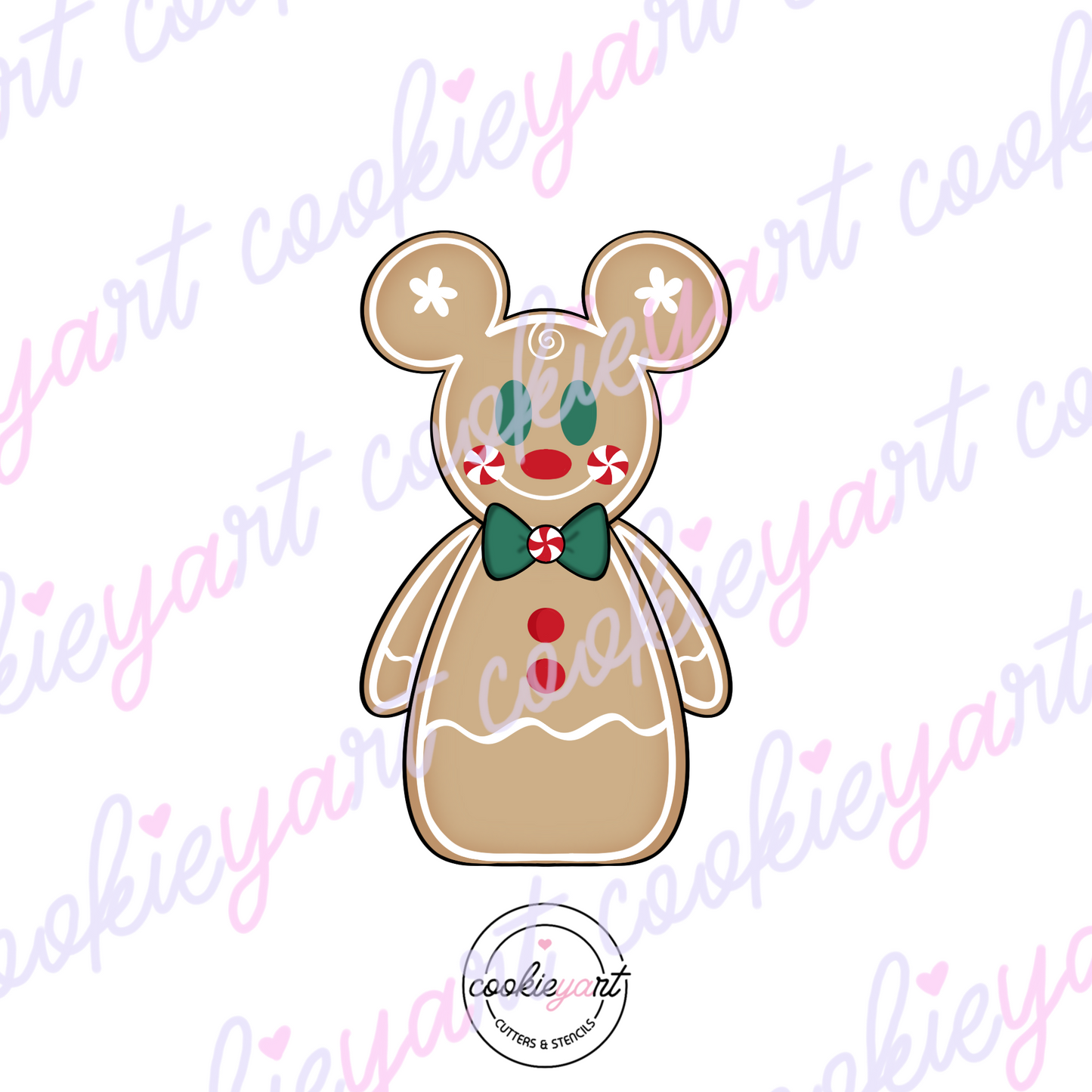 Gingerbread Mouse Cookie Cutter