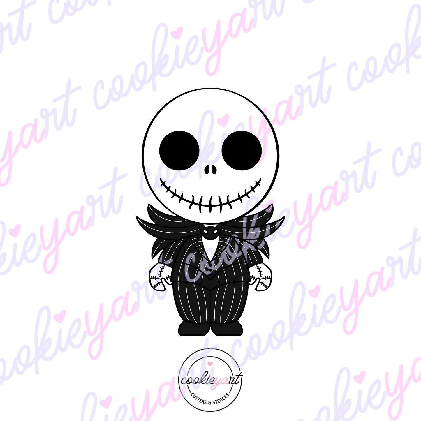 Skeleton Man Cookie Cuttern