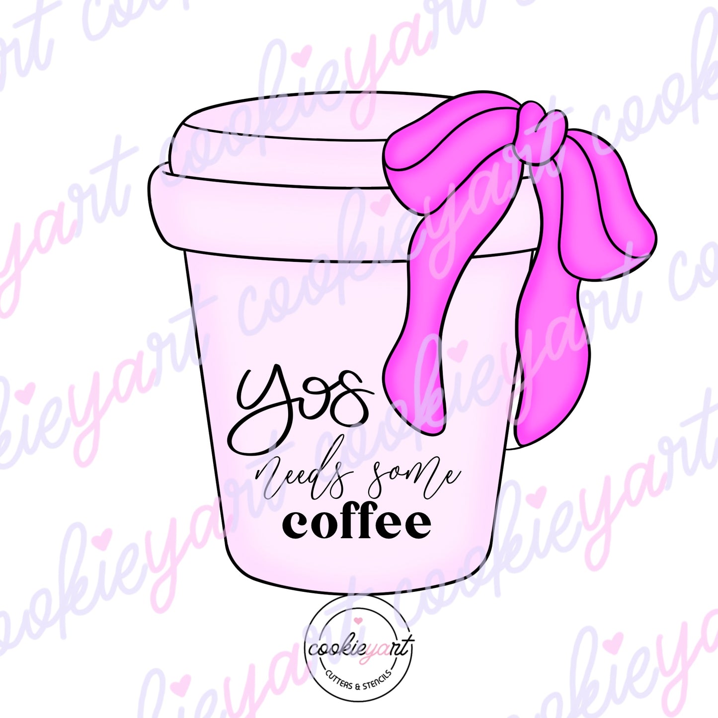 Coffee Coquette Cookie Cutter