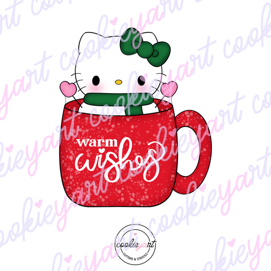 HK Warm Wishes Mug Cookie Cutter