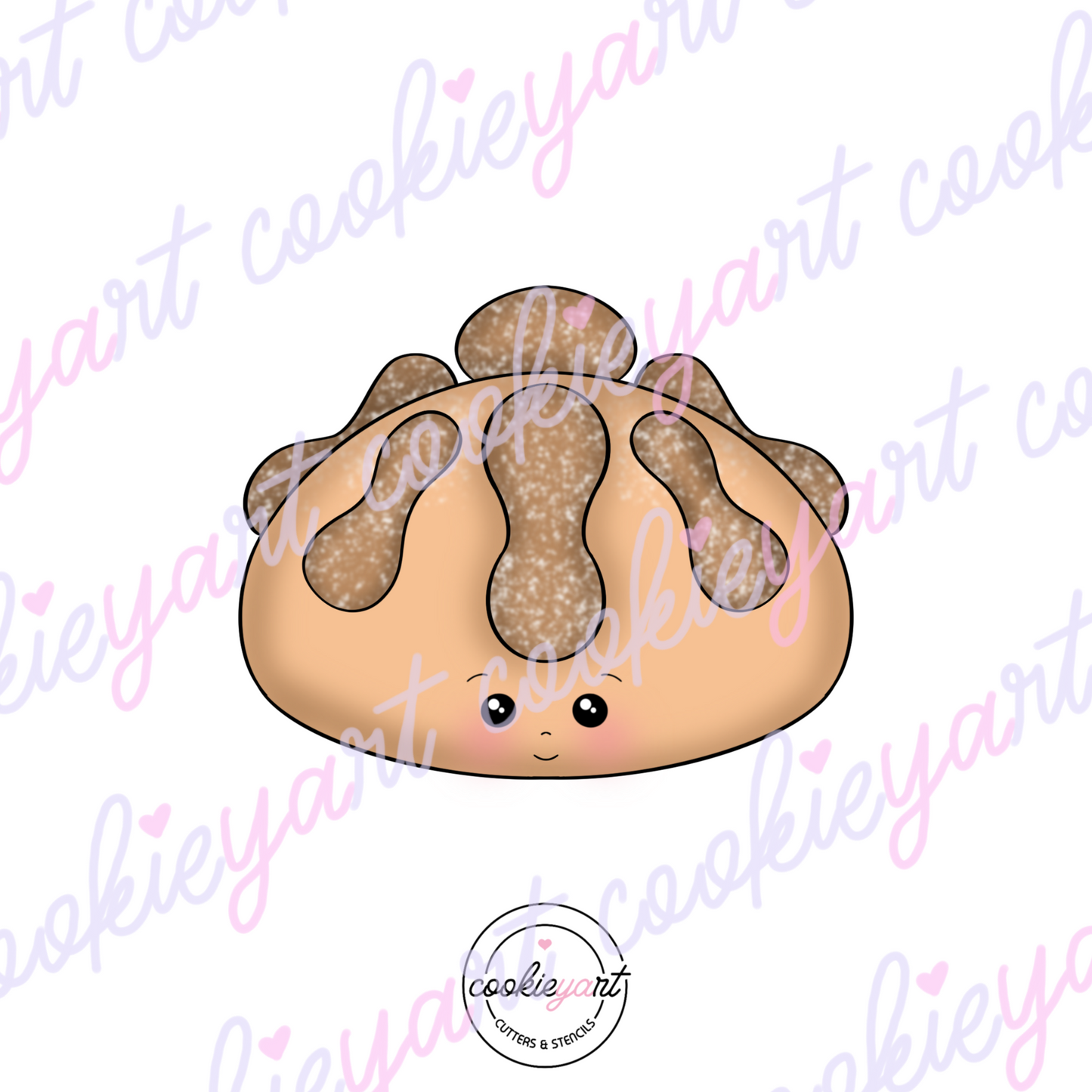 Pan de muerto Cookie Cutter