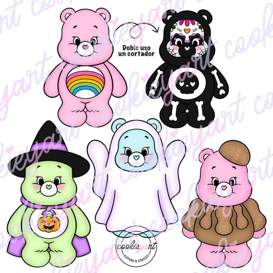 118 - Halloween - set of 4