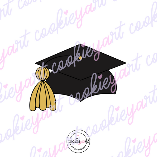 Grad Cap Cookie Cutter