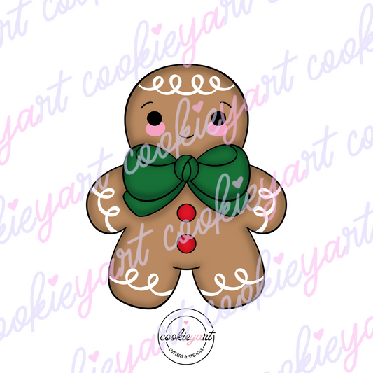 Gingerbread Bow Cookie Cutter